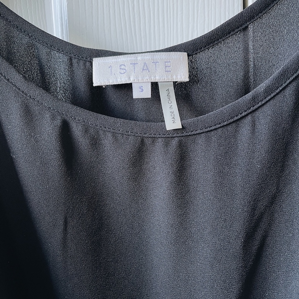 NWOT black lace top - Picture 6 of 7